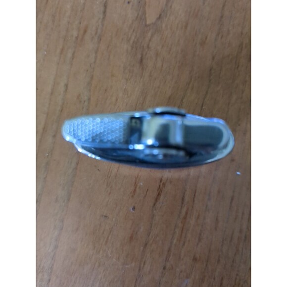 VINTAGE RONSON PRINCESS Red/ Blue Enamel Fleur De Lis  LIGHTER Unused - Picture 7 of 8